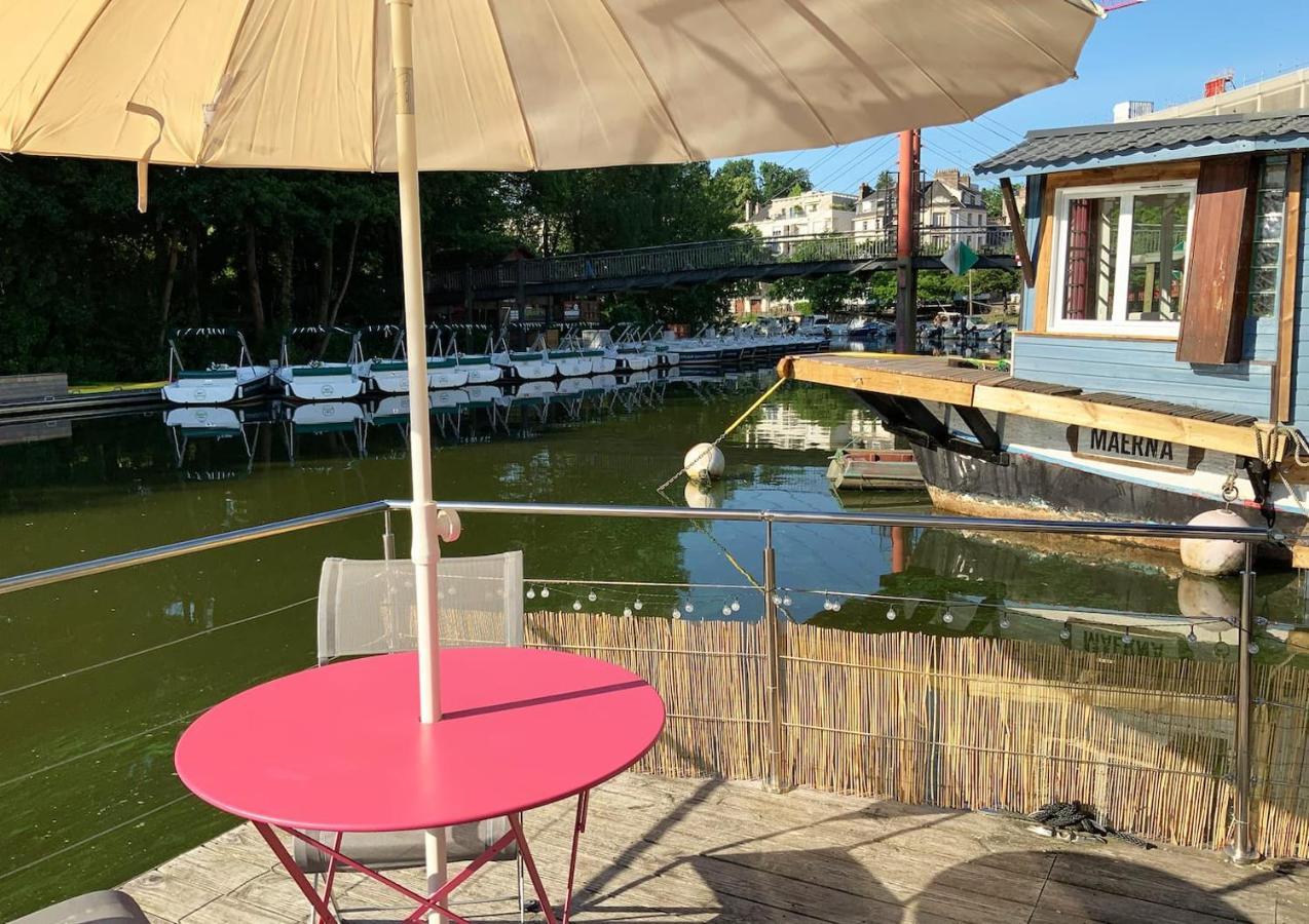 Bateau Appartement Sur L'Erdre Au Coeur De Nantes Eksteriør billede